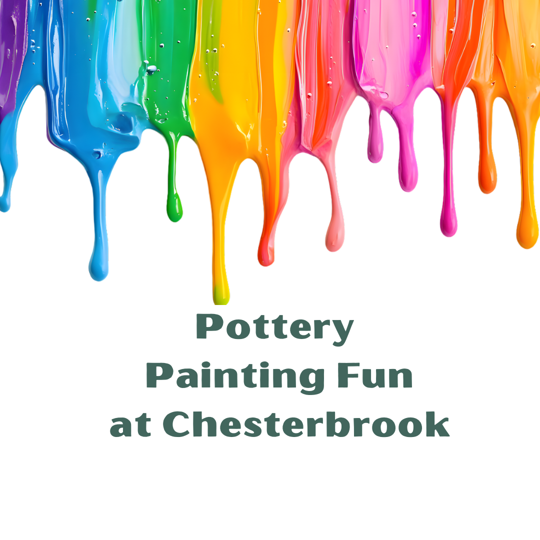 Pottery Painting Fun at Chesterbrook